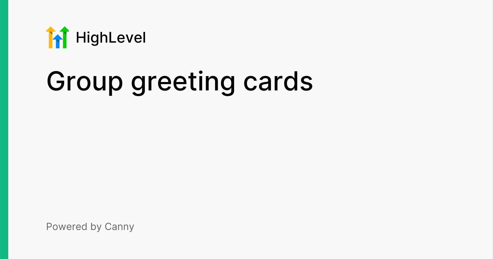 Group greeting cards