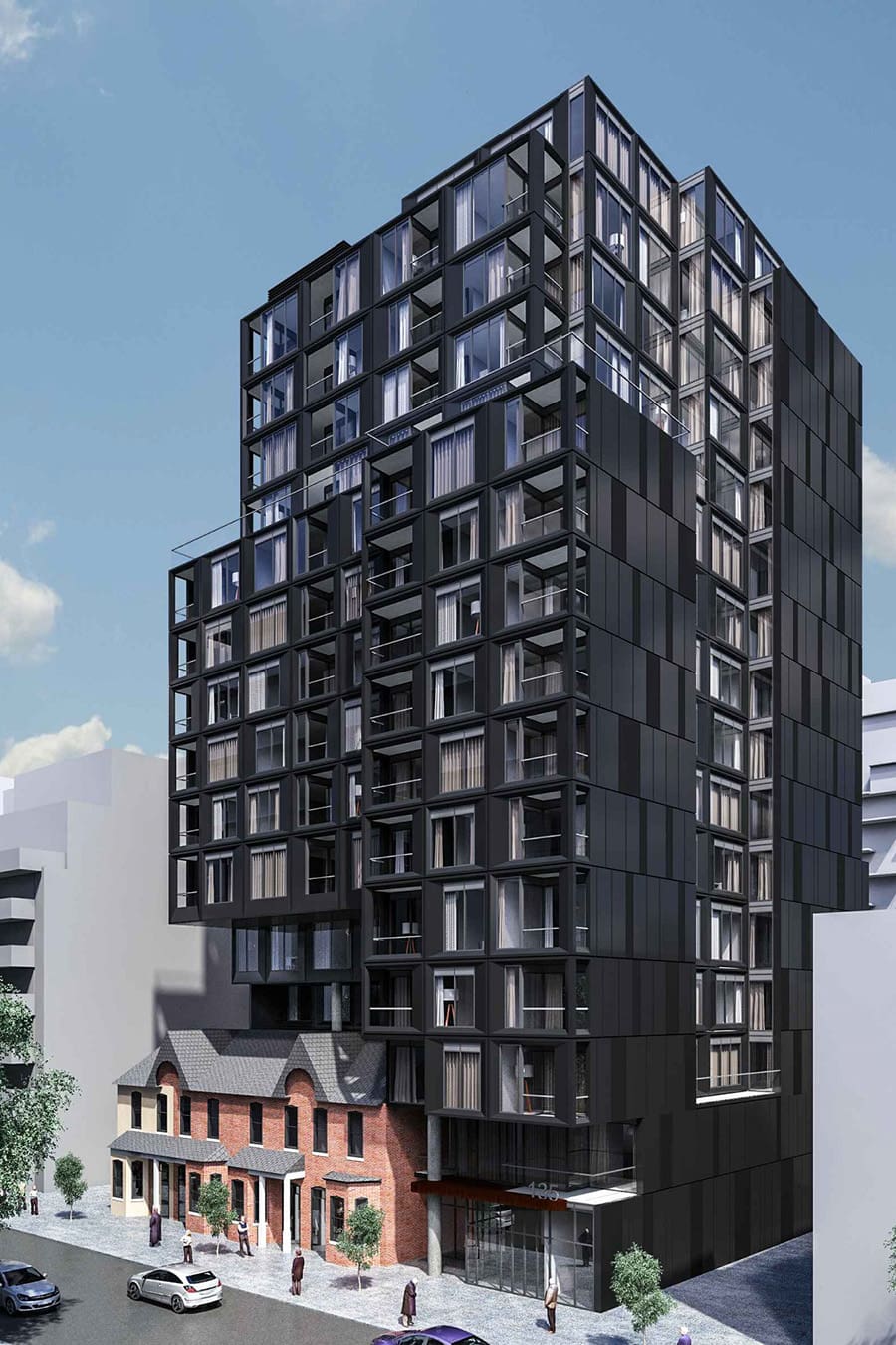 Rendering of The Addison Condominiums