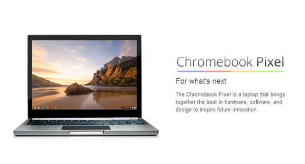 Just released: New Chromebook Pixel name explained