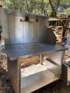 Stainless Steel prep table