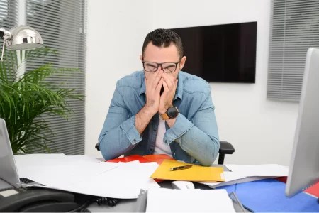 manager experiencing the effects of burnout culture