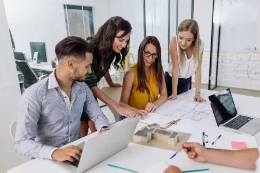 leading with empathy, a manager helps her team handle adversity