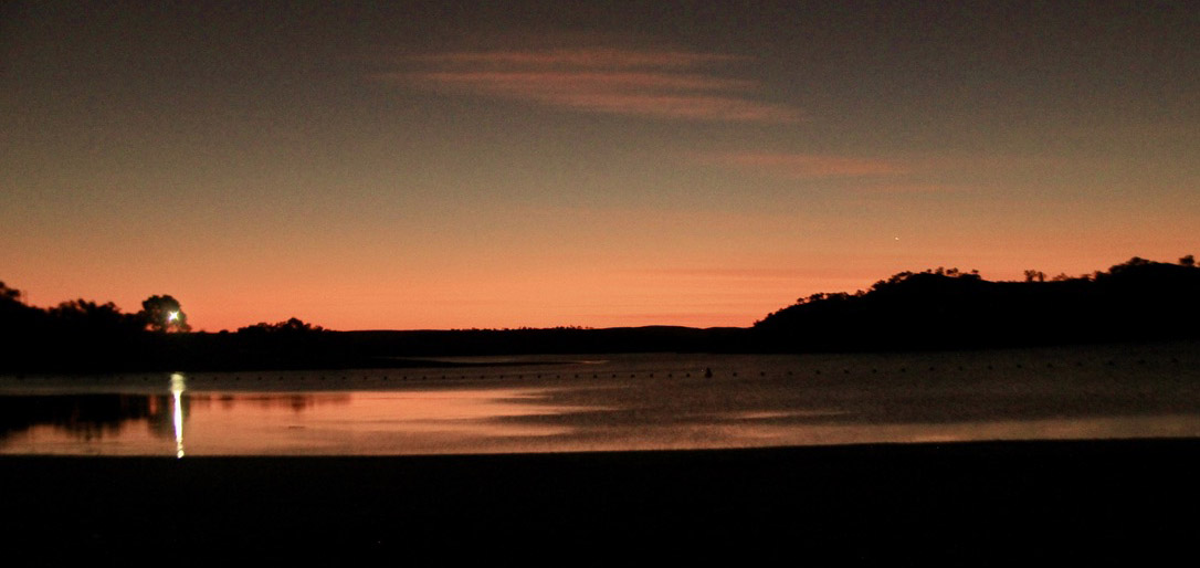 Lake Wandarrah sunset
