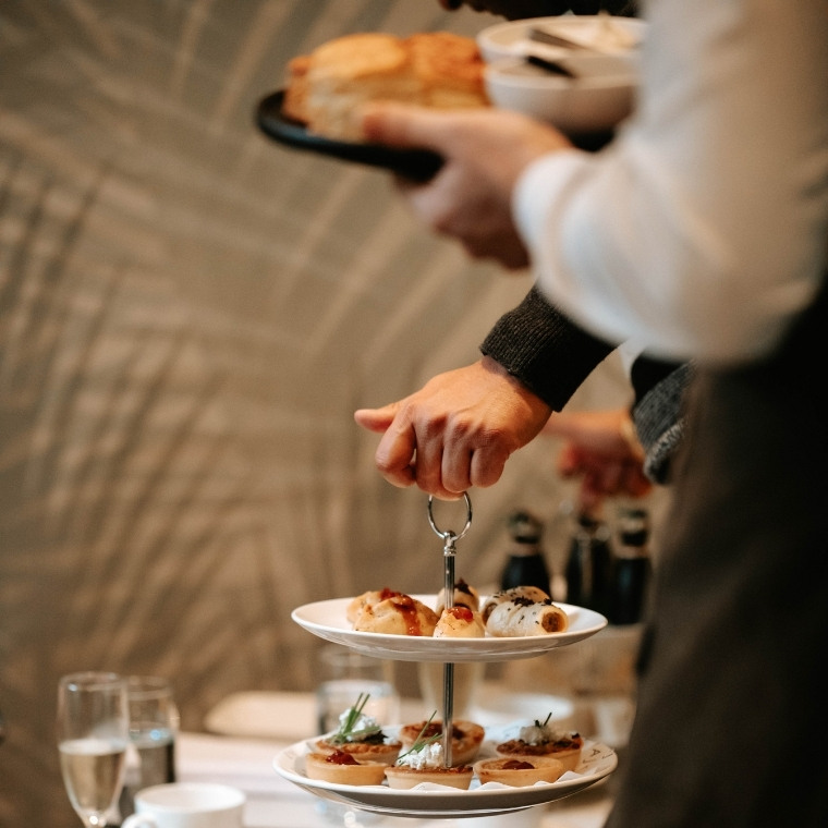 Traditional Buttermilk Scones with Raspberry Jam & Chantilly Cream