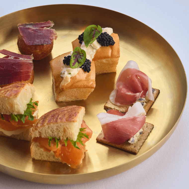 Savoury selection, photo credit: Hilton Sydney