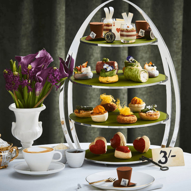 A Curious Tea Party at The Waiting Room at Crown Melbourne