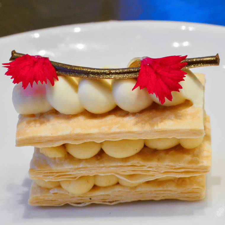 Hazelnut Mille-Feuille