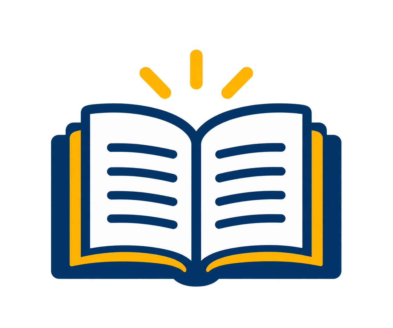 Open book icon representing high-yield MCAT content review