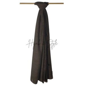 "Soft and lightweight crepe lawn hijab by Hijab & Style, offering comfort and elegance for everyday wear."