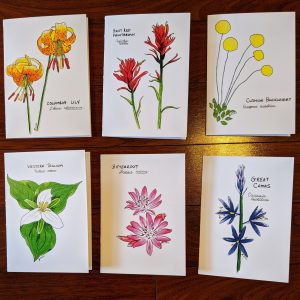 Oregon Wildflower Card Set of 6