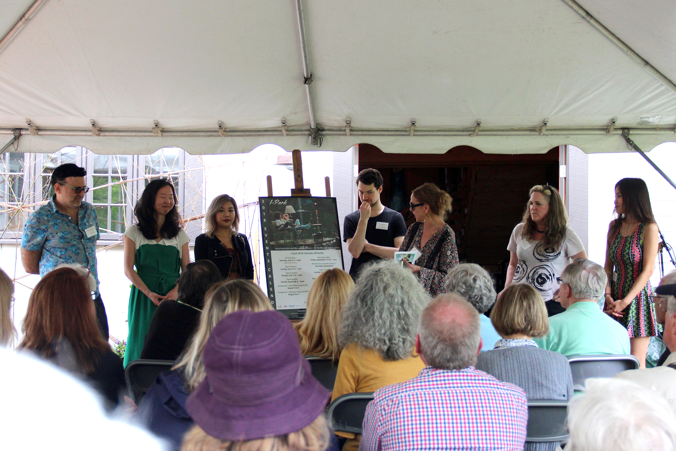 Open studios reception