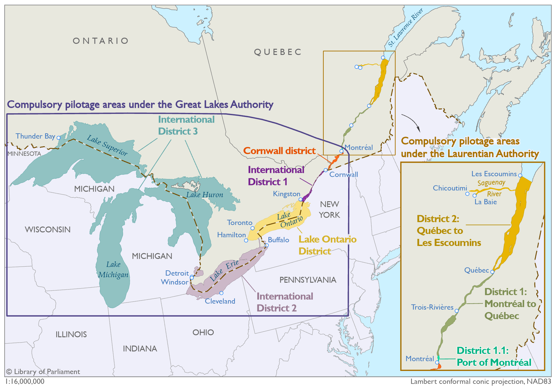 Marine Pilotage in Canada En Route to Modernizing the Pilotage Act HillNotes
