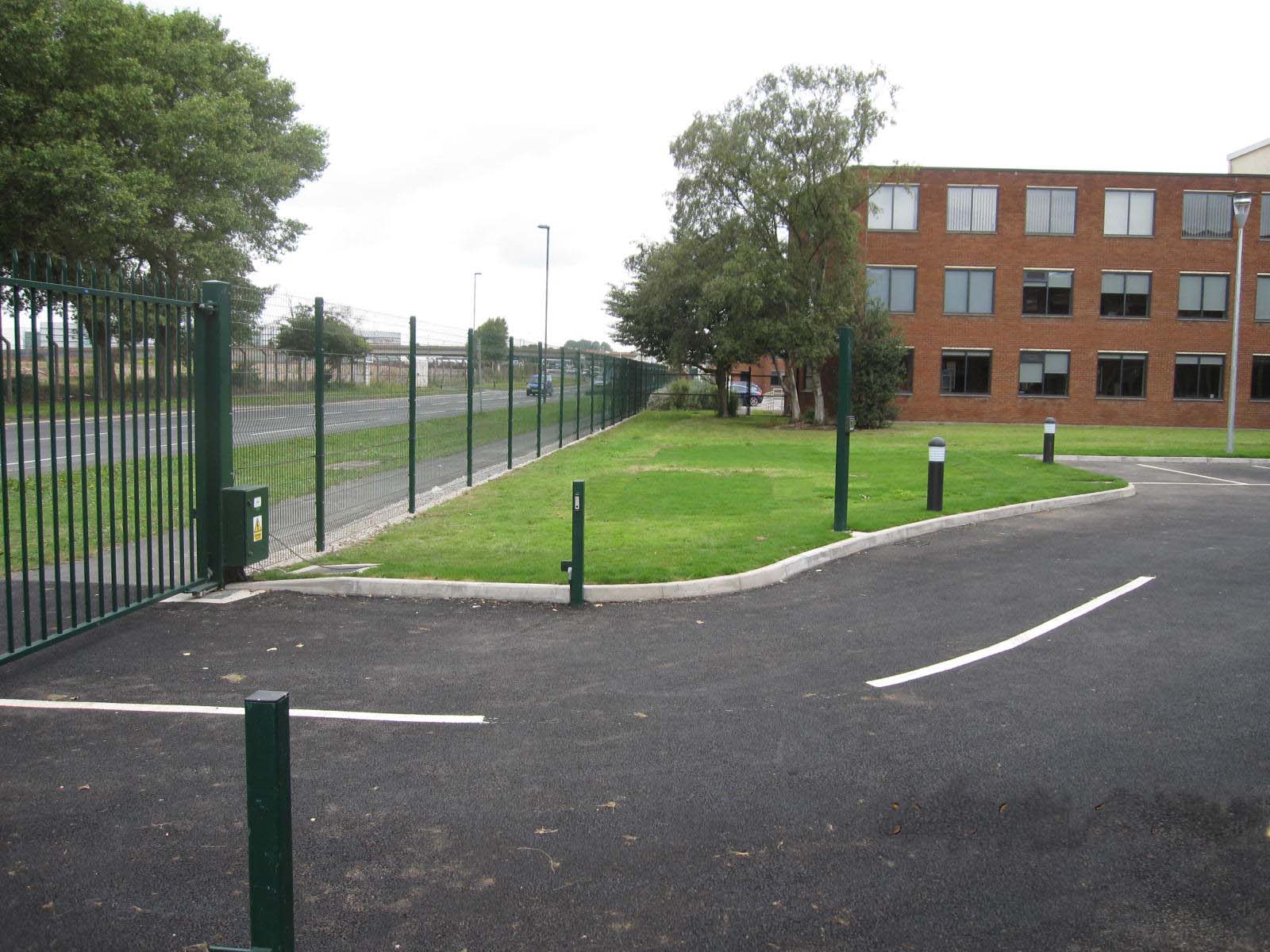 Car park entrance