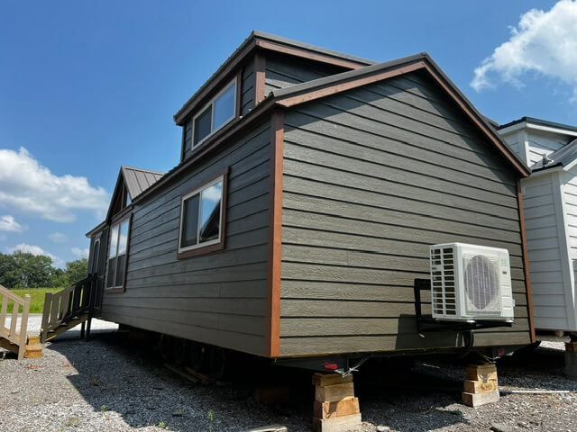 14x38 Smoky Mtn Cabin Park Model - Full Bath- On Display- AVAILABLE NOW - Image 2