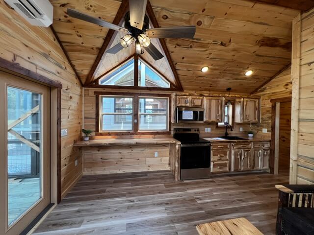 14x38 Smoky Mtn Cabin Park Model - Full Bath- On Display- AVAILABLE NOW - Image 10