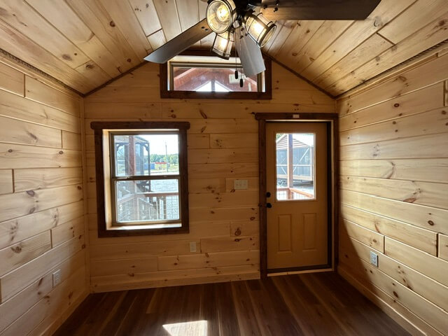 11'2"x40' Country T Cabin Park Model - Turn key- Available Now- On Display - Image 10