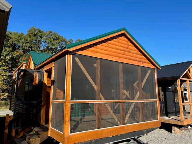 14x38 Smoky Mtn Cabin Park Model - Turn key- On the Lot- Available Now