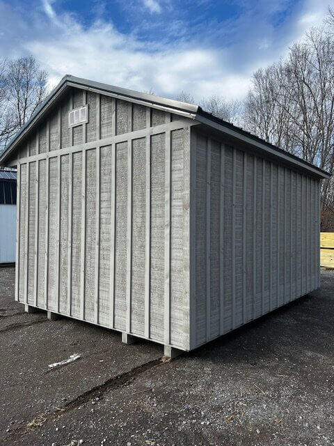 12×16 Deluxe Quaker Shed | Factory Built Park Model RV Cabins