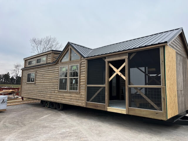 14x40 Smoky Mtn Cabin Park Model - Turn key- in construction