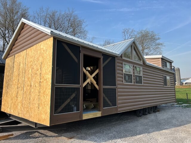 14x38 Smoky Mtn Cabin Park Model- In Construction  - Turn key-