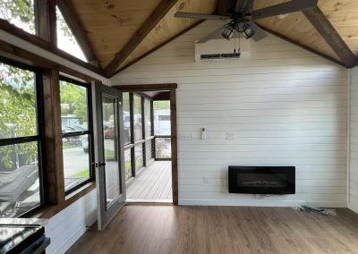 14x40 Smoky Mountain Cabin delivered to Wears Valley, TN.