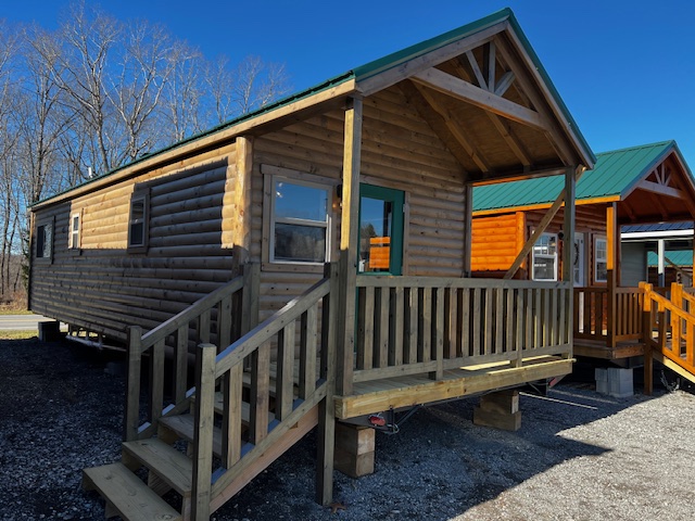 12x38 Country T Cabin Park Model  Available Now! On Display!