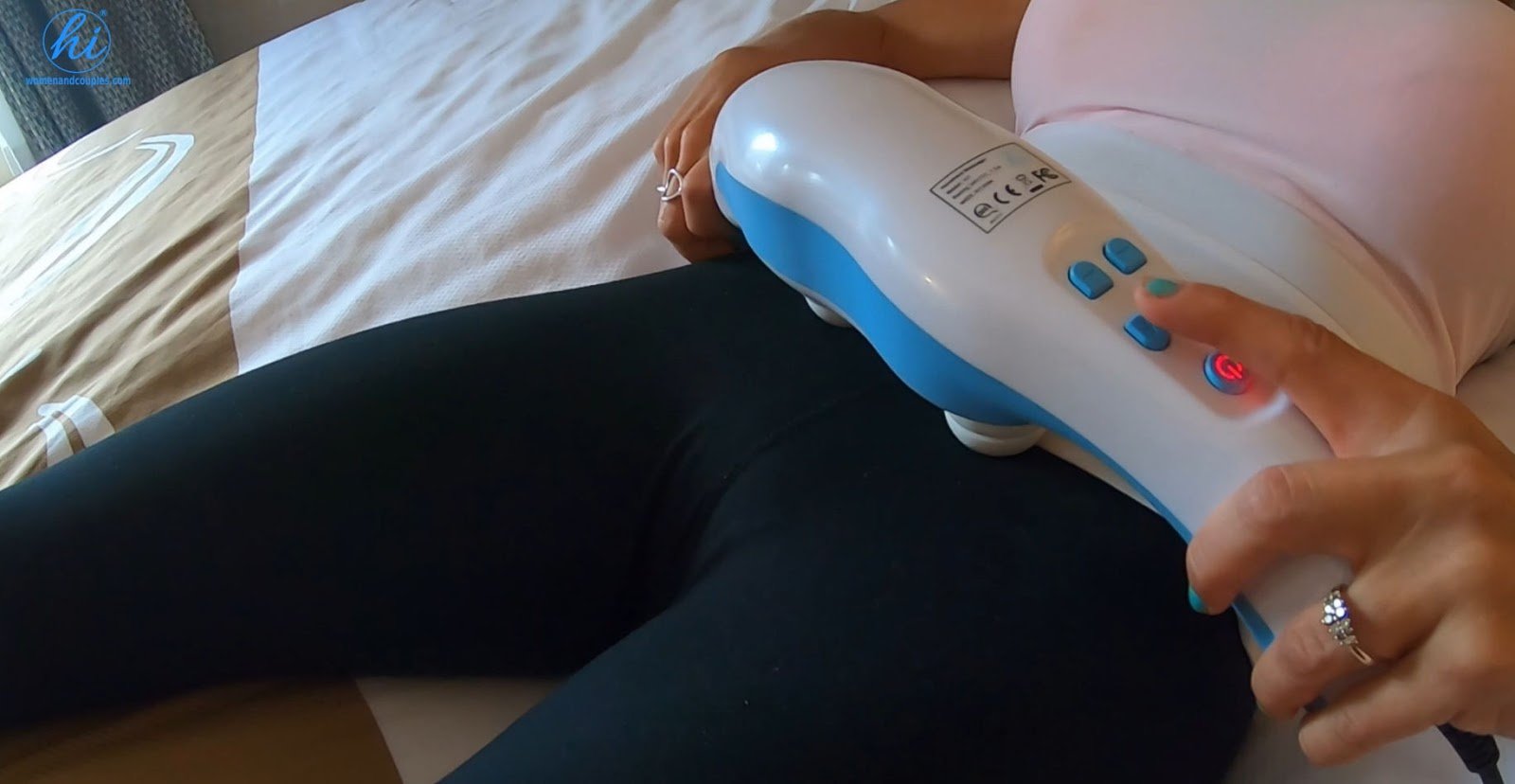 The hi® System applied externally to the lower abdomen