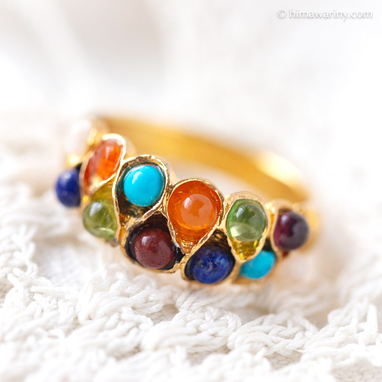 Swoboda スワボダ-天然石-トリプル・キャンディ・フラワー