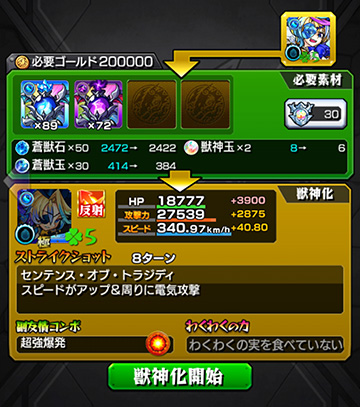 アンデルセンさん獣神化！