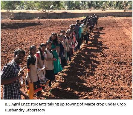 B E Agricultural Engineering Hindusthan College Of