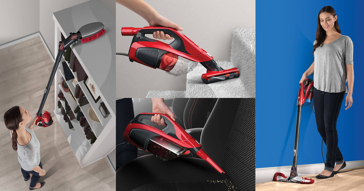 Amazon: dirt devil 360 reach pro bagless corded stick vacuum only $37.75