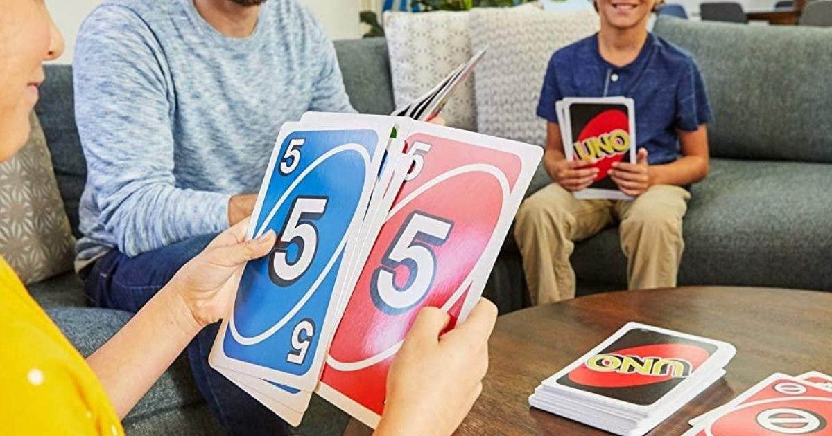 giant uno card game only 14 99 on amazon regularly 20 hip2save