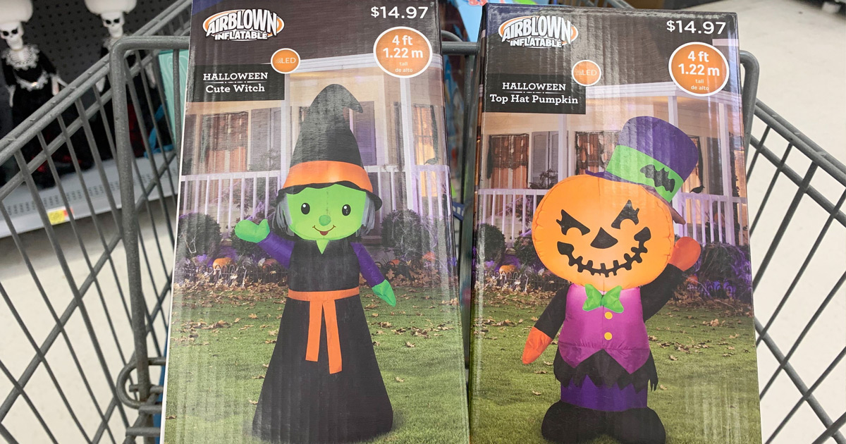Halloween may be considered a fun, family holiday today, but its history is steeped in tradition and mystery. Halloween Inflatables From 14 97 At Walmart Includes Disney S Nightmare Before Christmas Hip2save