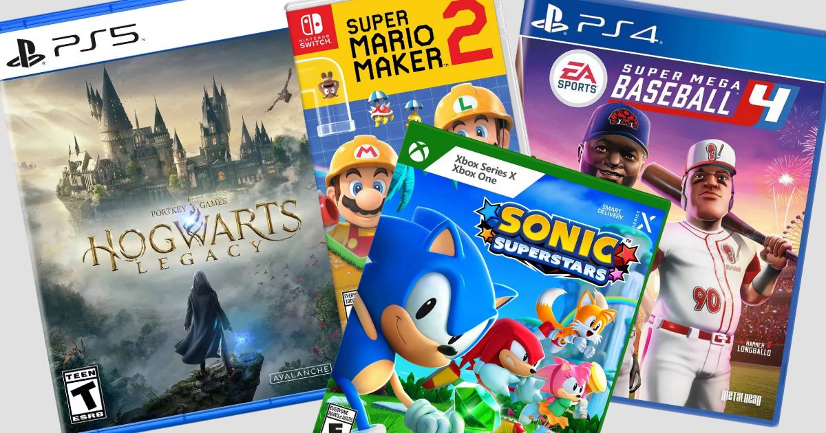 Up To 55 Off Target Video Games Hogwarts Legacy Sonic Superstars 75 