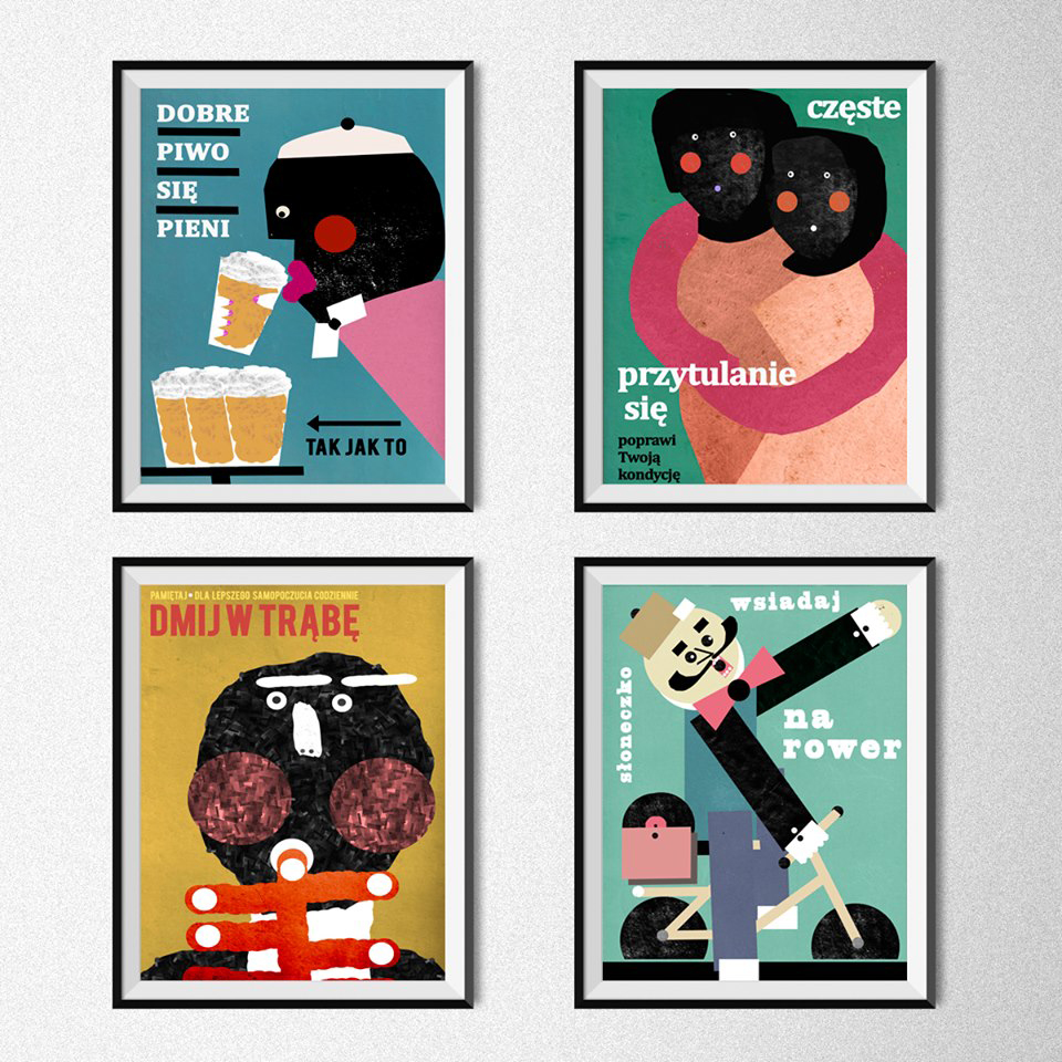 Plakaty Jakuba Zasady (format B2): 50zł