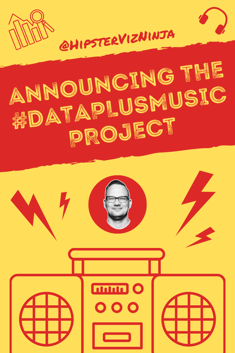 #DataPlusMusic