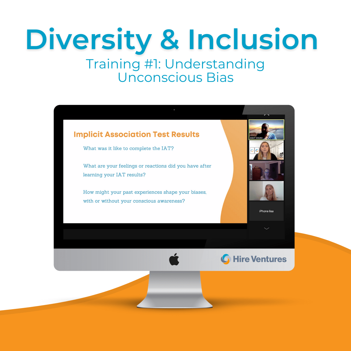 Our first virtual D&I training was on Understanding Unconscious Biases