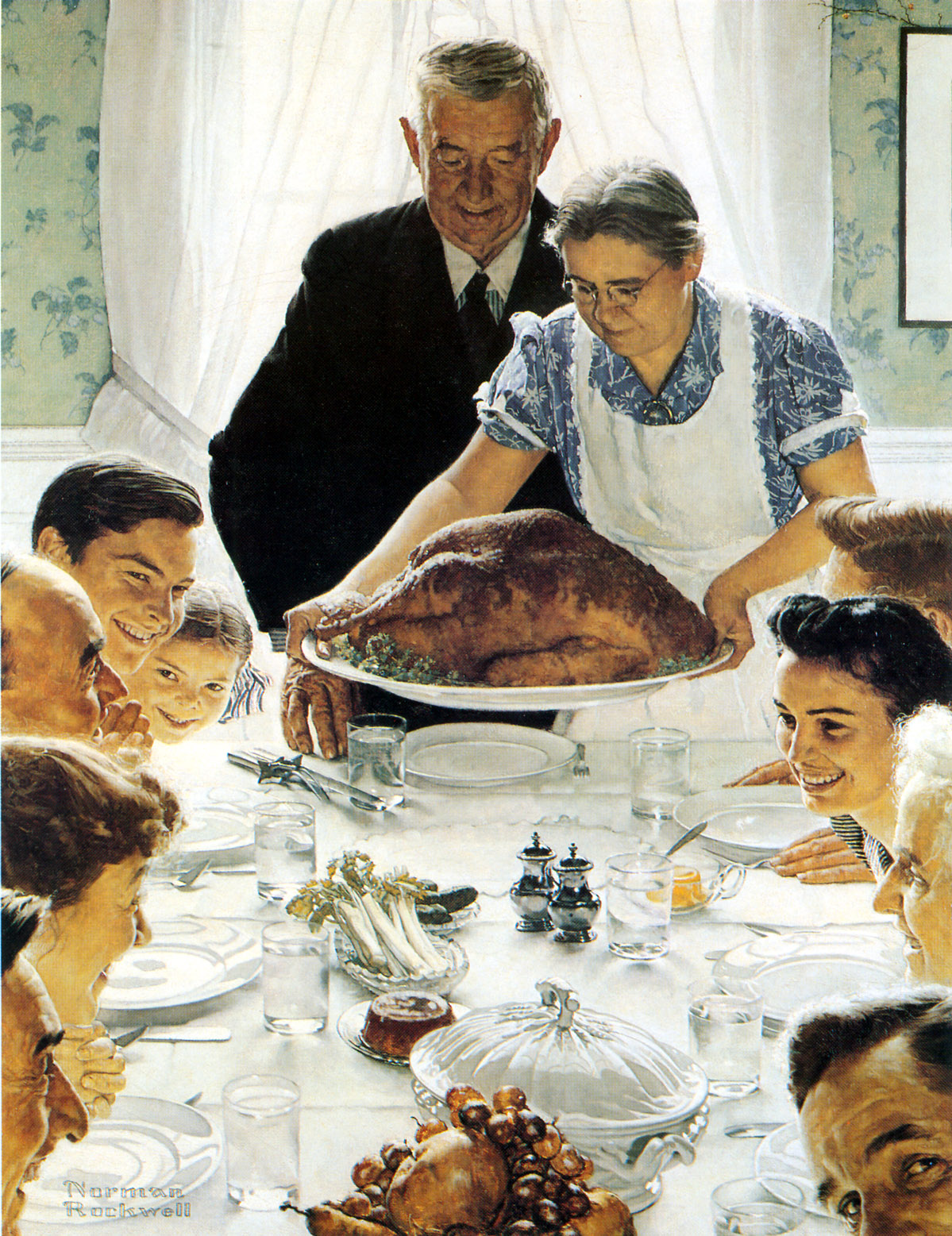 What did they eat during the “first thanksgiving?”