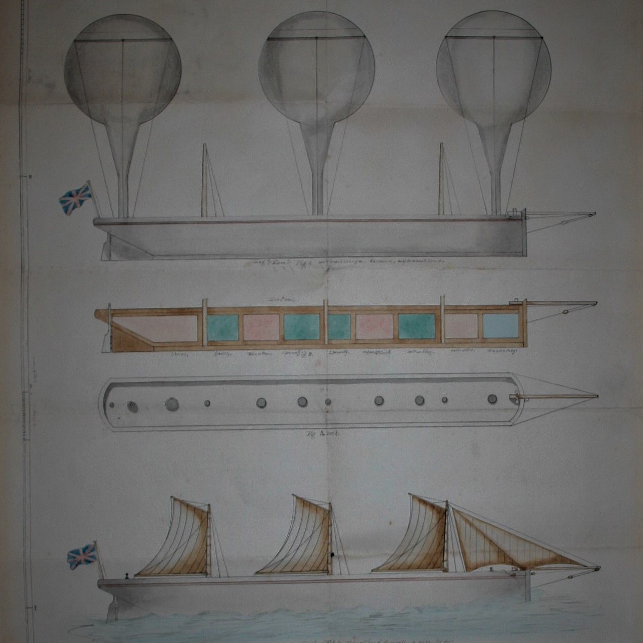 Flying Ship c1860