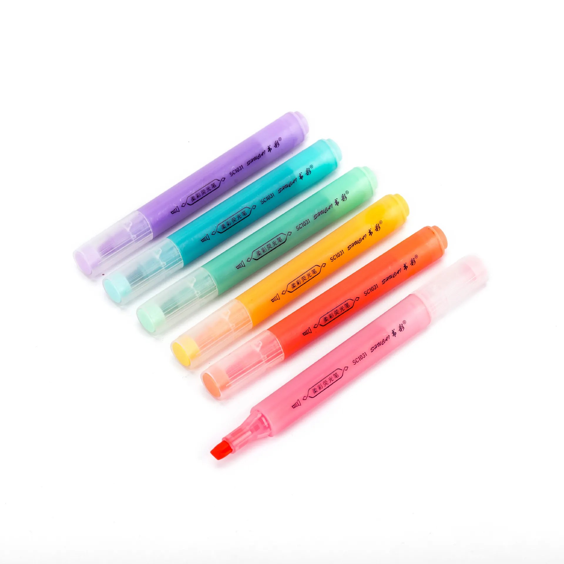 Pocket special painting graffiti student notes draw key mark watercolor pen large capacity wholesale soft color highlighter - Image 1
