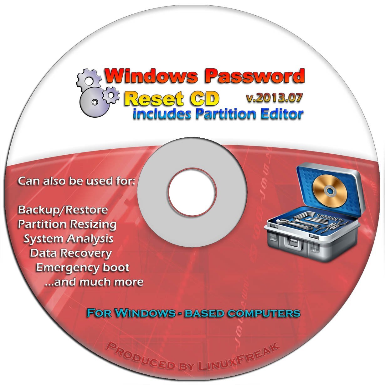 Windows Password Reset Recovery Disk Free Download ISO Image
