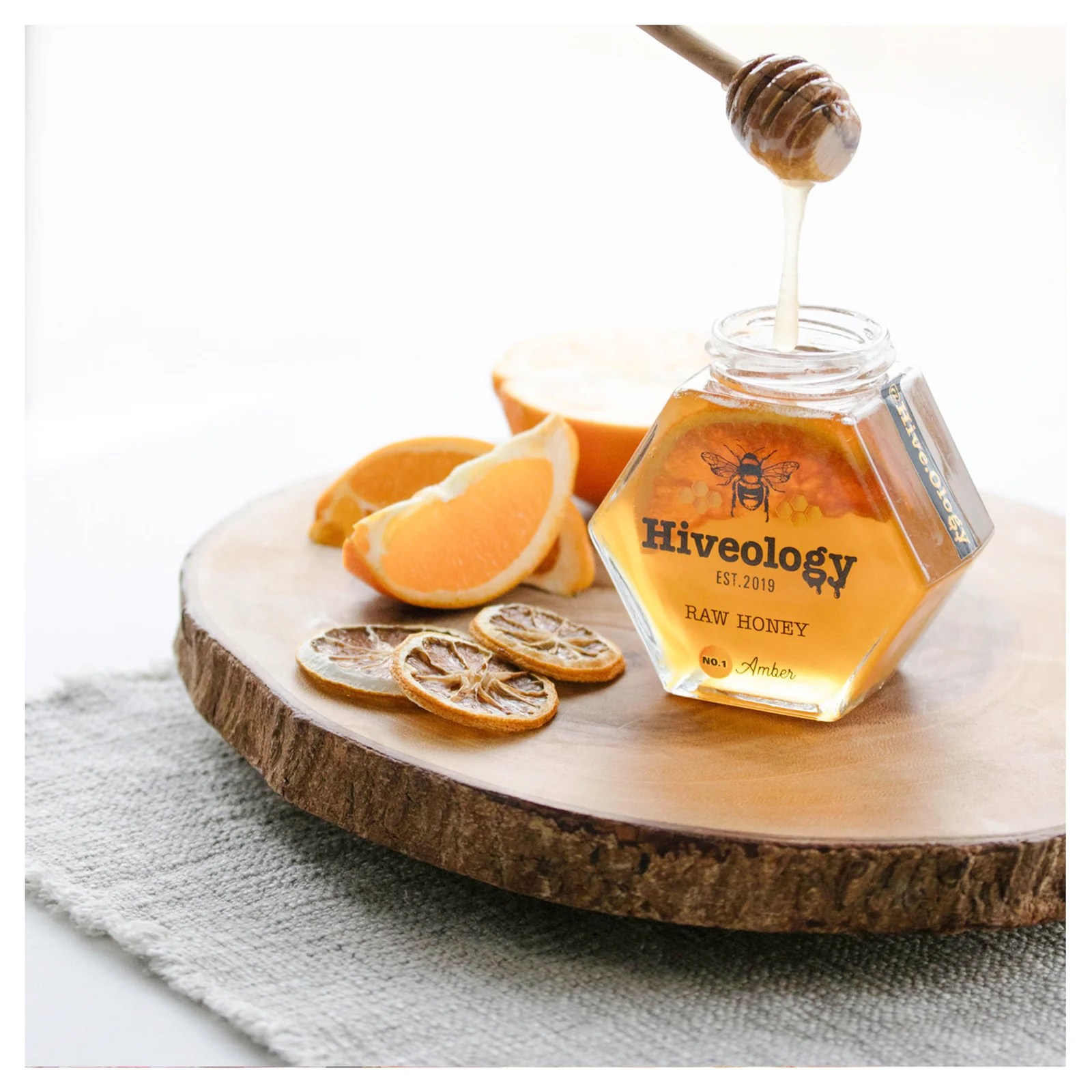 Okanagan Orange Infused Honey | RAW - Hiveology