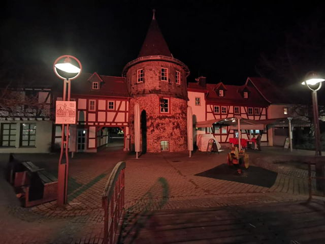 Hofheim Altstadt Erstrahlt Jetzt Vorweihnachtlich