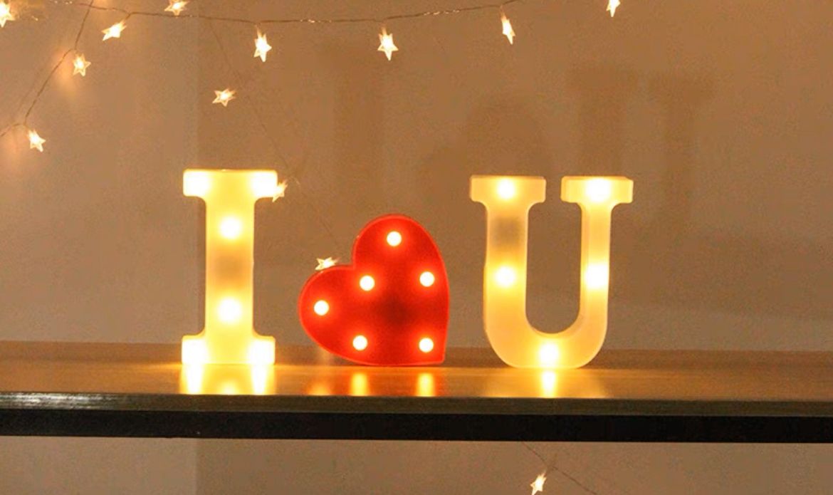 字母燈 I Love You