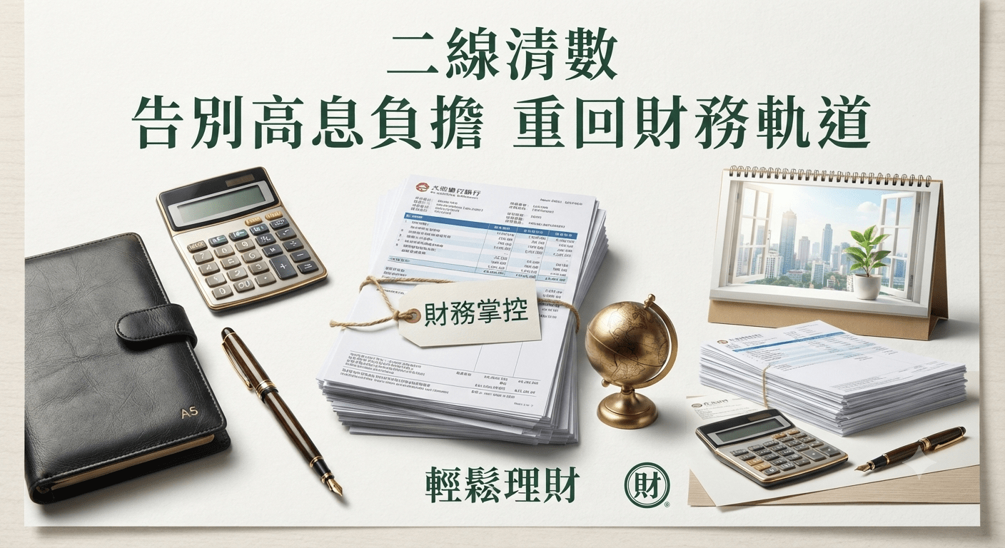 二線財務 債務整合方案與專業服務流程