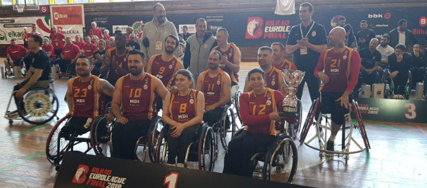 Galatasaray Tekerlekli Sandalye Basketbol Takimi Finale Yukseldi