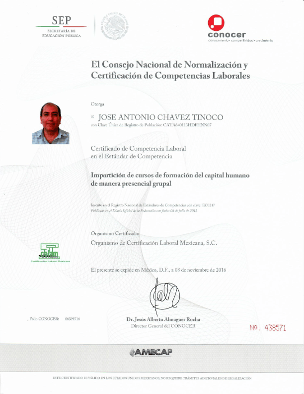 EC0217 Impartición de Cursos