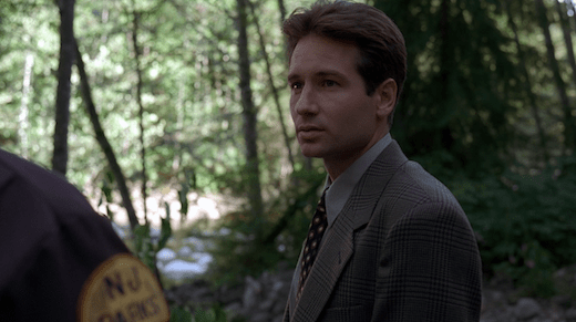 Mulder eagerly listens to Brullet.
