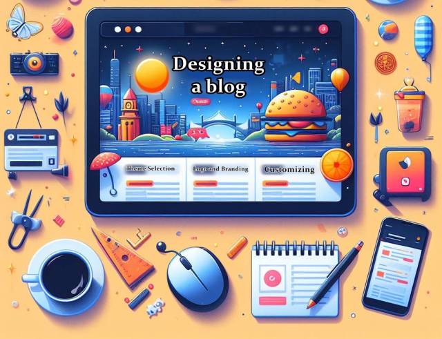 how to design a blog
