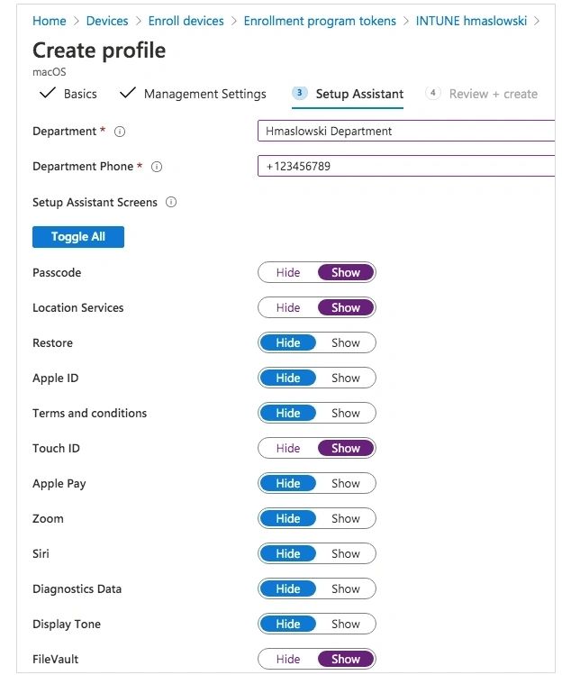 Corporate macOS Automated Device Enrollment (ADE) to Intune - screenshot 5
